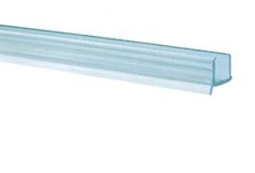 Junta Estanqueidad goma lateral para cristal de 10 mm. 