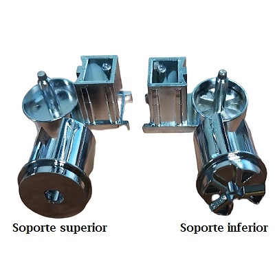 Soporte giro cromado 923 Soporte giro cromado 923