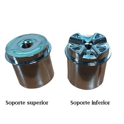 Soporte giro cromado 923 Soporte giro cromado 923