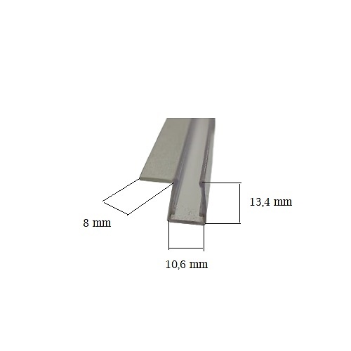juego gomas vierteaguas cascada para cristal de 6 mm 