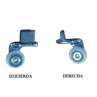 Ruedas para mamparas de ducha y de baño plegable de 20mm. de nylon